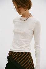 Load image into Gallery viewer, Aston Longsleeve Top - Cream
