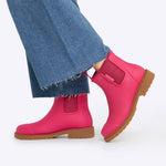 Load image into Gallery viewer, Merry People Bobbi Boot Fuchsia Pink
