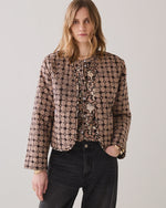 Load image into Gallery viewer, Reversible Kimono Jacket - Block Print
