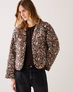 Load image into Gallery viewer, Reversible Kimono Jacket - Block Print
