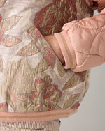 Load image into Gallery viewer, Quilted Bomber Jacket - Rose

