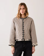 Load image into Gallery viewer, Reversible Kimono Jacket - Jacquard Fabric
