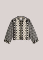 Load image into Gallery viewer, Reversible Kimono Jacket - Jacquard Fabric
