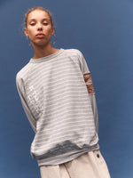Load image into Gallery viewer, Smoke Stripe Med Jumper
