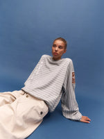 Load image into Gallery viewer, Smoke Stripe Med Jumper
