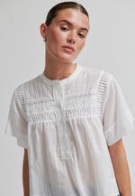Load image into Gallery viewer, Maise SS Blouse - White
