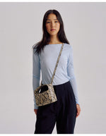 Load image into Gallery viewer, Luca Mini Bag - Beige Python
