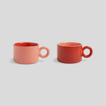 Load image into Gallery viewer, Mug Chiquito Red Set of 2
