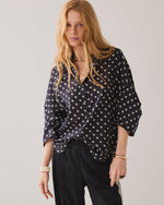 Load image into Gallery viewer, Polka Dot Blouse
