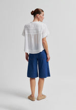 Load image into Gallery viewer, Maise SS Blouse - White
