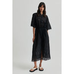 Load image into Gallery viewer, Elenore - Black Broderie Dress
