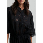Load image into Gallery viewer, Elenore - Black Broderie Dress
