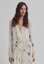Load image into Gallery viewer, Florala Printed Dress - Summer Sand
