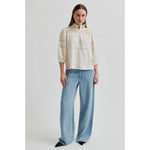 Load image into Gallery viewer, Brunie Blouse - Ecru
