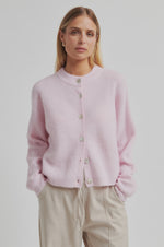 Load image into Gallery viewer, Gabby Button Front Cardigan - Pale Lilac

