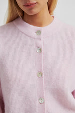 Load image into Gallery viewer, Gabby Button Front Cardigan - Pale Lilac
