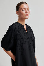 Load image into Gallery viewer, Farrow Mini Dress - Black
