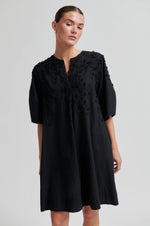 Load image into Gallery viewer, Farrow Mini Dress - Black
