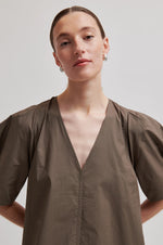 Load image into Gallery viewer, Larkini SS Maxi Dress - Canteen
