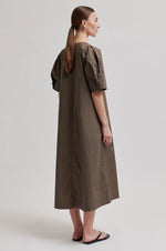 Load image into Gallery viewer, Larkini SS Maxi Dress - Canteen

