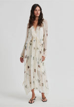 Load image into Gallery viewer, Florala Printed Dress - Summer Sand
