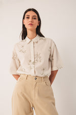 Load image into Gallery viewer, Printed Poplin Shirt

