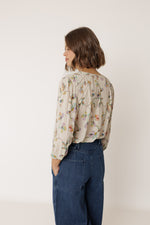 Load image into Gallery viewer, Ruched Detailed Shirt - Beige
