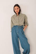 Load image into Gallery viewer, Vichy Checkered Shirt
