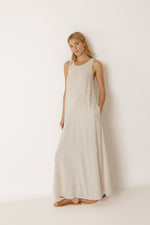 Load image into Gallery viewer, Embroidered Dress - Natural

