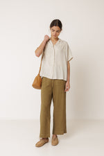 Load image into Gallery viewer, Embroidered Shirt - Natural
