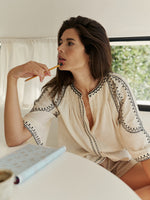 Load image into Gallery viewer, Bell Sleeve Shirt - Crudo
