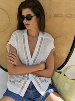 Load image into Gallery viewer, Lace Shirt - Crudo
