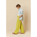 Load image into Gallery viewer, Maxi Wide Legged Pant - Pistachio
