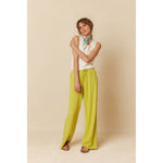Load image into Gallery viewer, Maxi Wide Legged Pant - Pistachio
