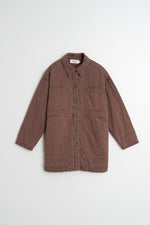 Load image into Gallery viewer, Quilted Plaid Coat
