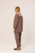 Load image into Gallery viewer, Quilted Plaid Coat
