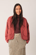 Load image into Gallery viewer, Quilted Kimono Jacket
