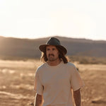 Load image into Gallery viewer, Anderson Wide Brimmed Fedora - Olive
