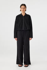 Load image into Gallery viewer, Wren Bomber Jacket - Black
