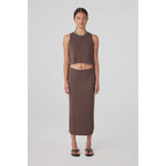 Load image into Gallery viewer, Theo Skirt Espresso
