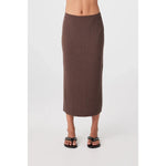 Load image into Gallery viewer, Theo Skirt Espresso

