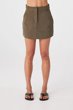 Load image into Gallery viewer, Eames Mini Skirt - Khaki
