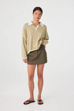 Load image into Gallery viewer, Rayne Knit Jersey - Celery &amp; Pecan
