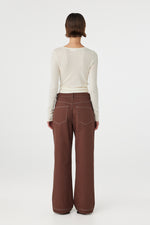 Load image into Gallery viewer, Aston Longsleeve Top - Cream
