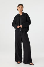 Load image into Gallery viewer, Wren Bomber Jacket - Black
