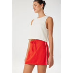 Load image into Gallery viewer, Pippa Mini Skirt - Cherry Red
