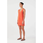 Load image into Gallery viewer, Paloma Mini Dress - Mandarin
