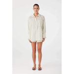 Load image into Gallery viewer, Rae Shirt - Olive Stripe
