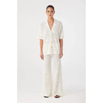 Load image into Gallery viewer, Aster Crochet Pant - Cream
