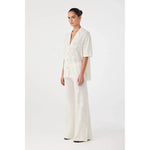 Load image into Gallery viewer, Aster Crochet Shirt - Cream
